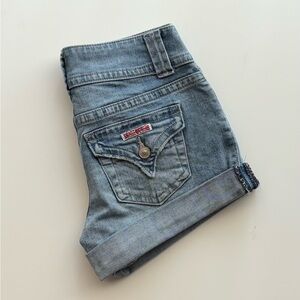 Hudson Light Blue Jean Shorts